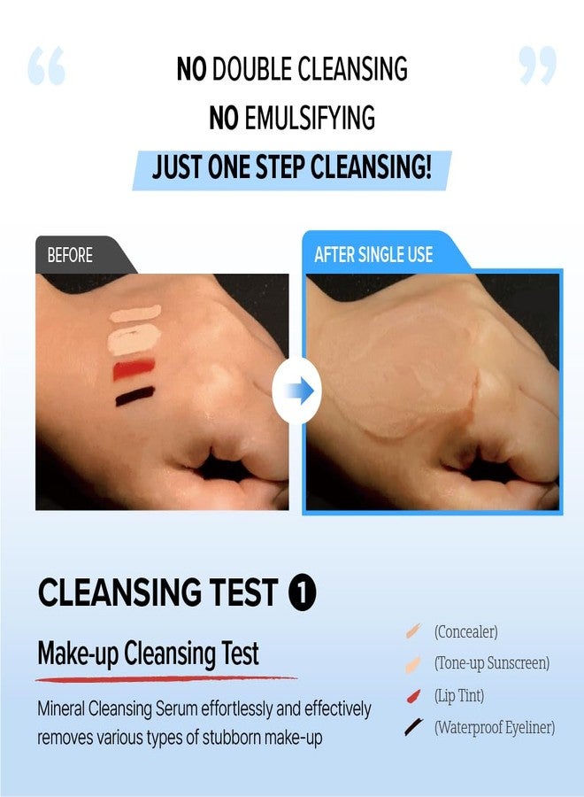 O'LABS Mineral Cleansing Serum 200ml / 6.76 fl.oz Gentle Facial Cleanser Korean Skincare with Dead Sea Minerals - Image 2